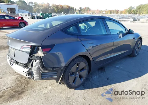 2021 Tesla Model 3 Standard Range Plus Rear-Wheel Drive from USA, damaged, VIN 5YJ3E1EA3MF017517